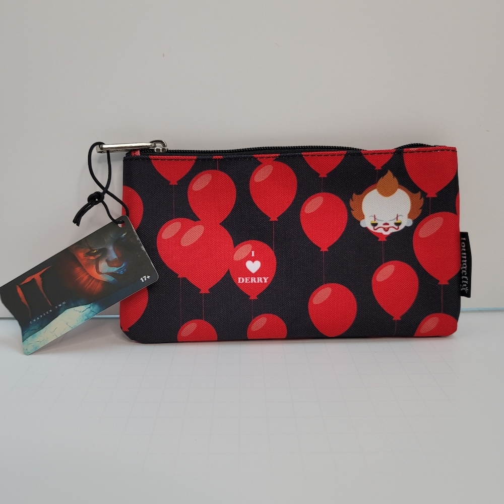 Loungefly IT I Heart Derry Balloons AOP Pouch